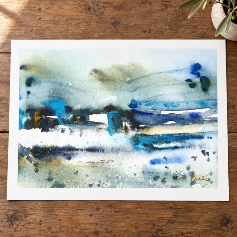 Abstract Print (Unframed) by Nadair Art