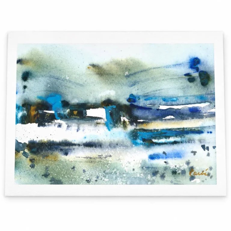 Abstract Print (Unframed) by Nadair Art
