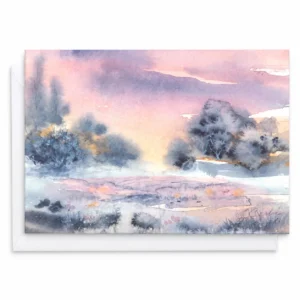 Everything Rosy- Greeting Card by Nadair Art