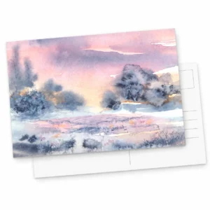 Everything Rosy - Postcard by Nadair Art