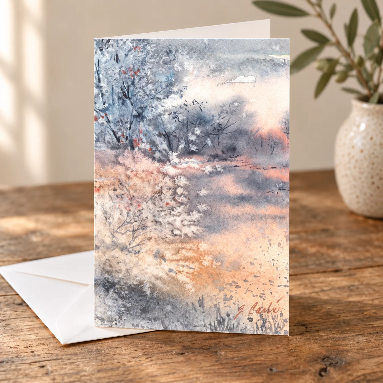 Follow a Dream - Greeting Card by Nadair Art