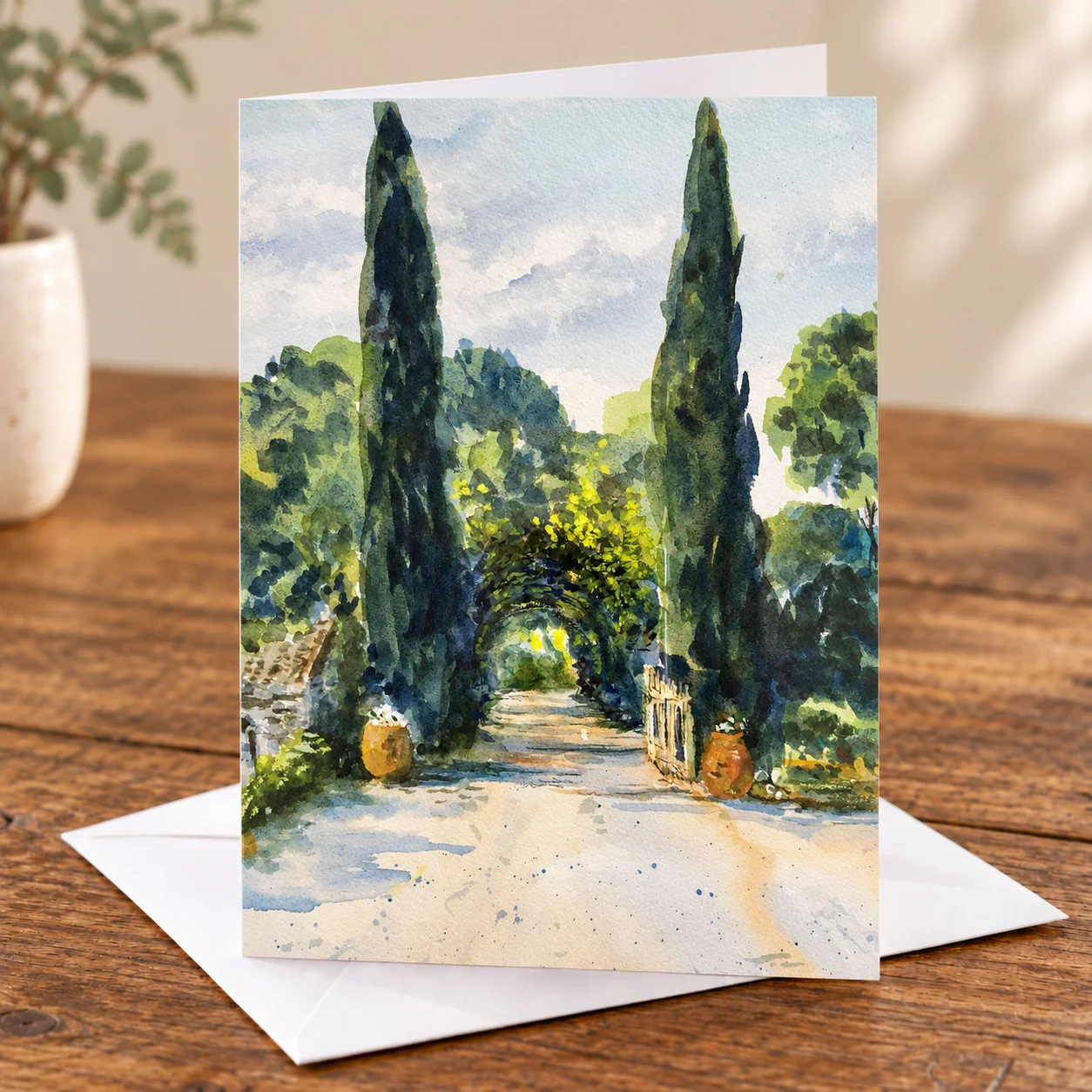 Poplar Way - Greeting Card from nadair Art