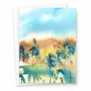Imagining - Greeting Card by Nadair Art