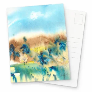 Imagining - Postcard by Nadair Art
