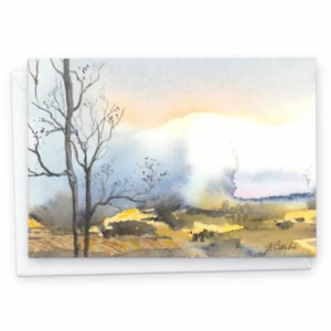 Storm Coming - Greeting Card by Nadair Art