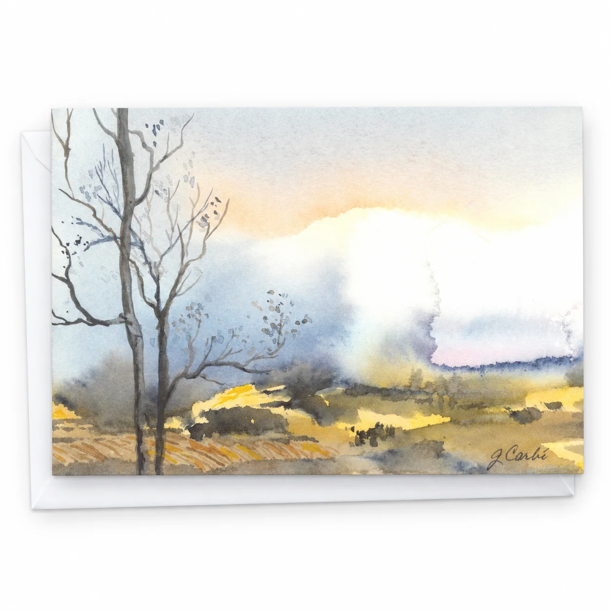 Storm Coming - Greeting Card by Nadair Art